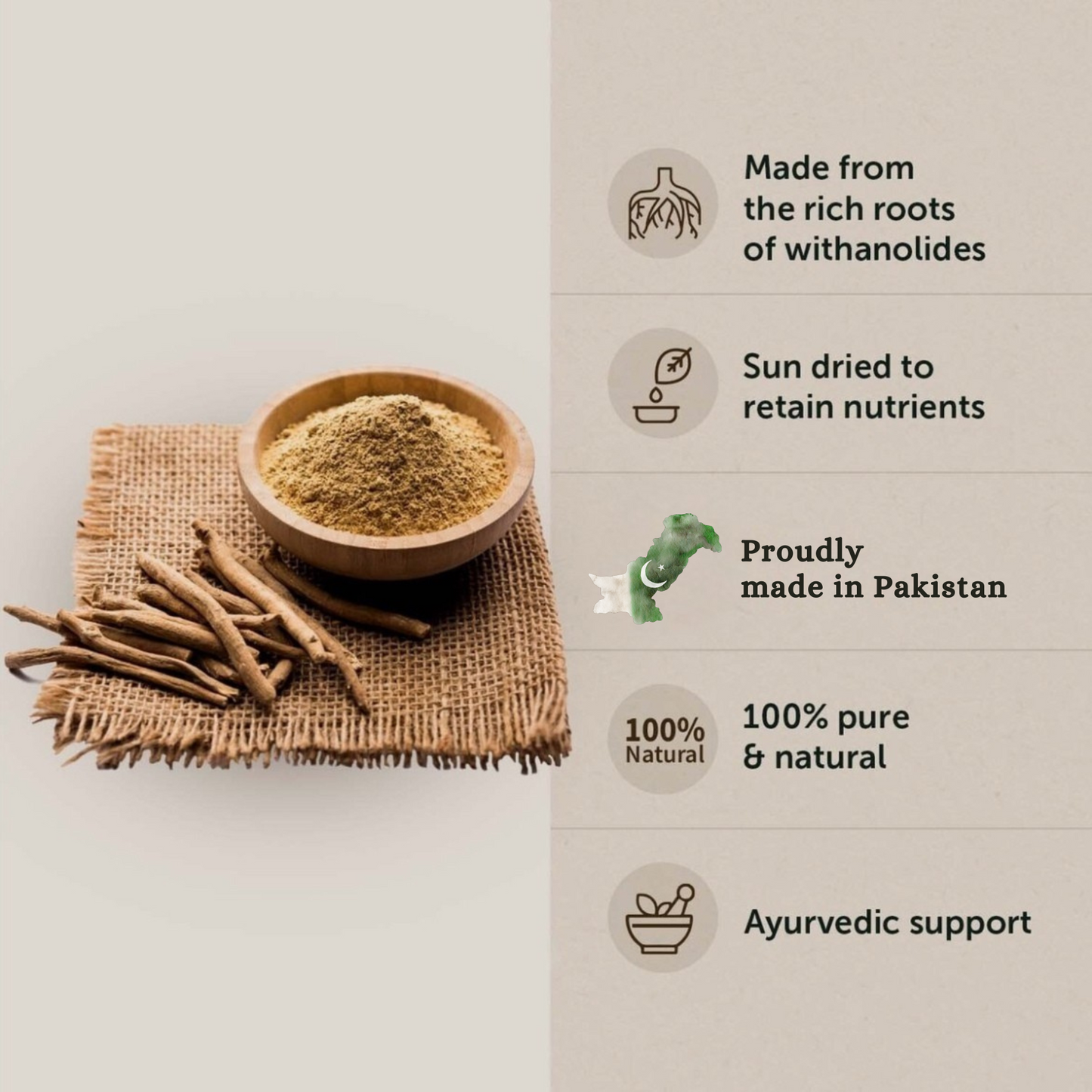 Organic Ashwagandha Powder 🍃